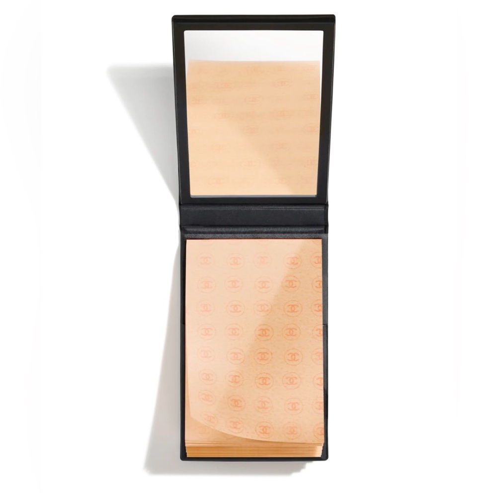 Chanel makeup oil removing paper with case